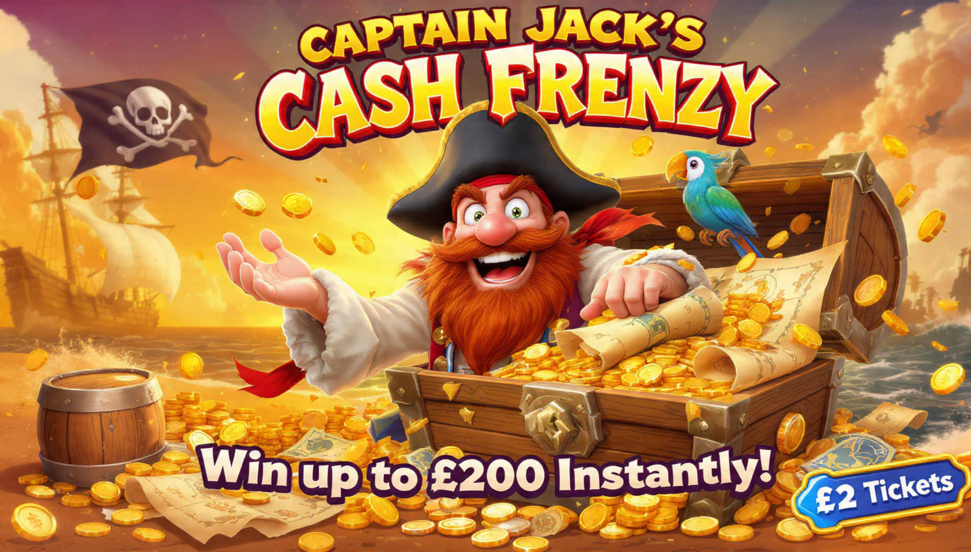 Captain Jack's Cash Frenzy