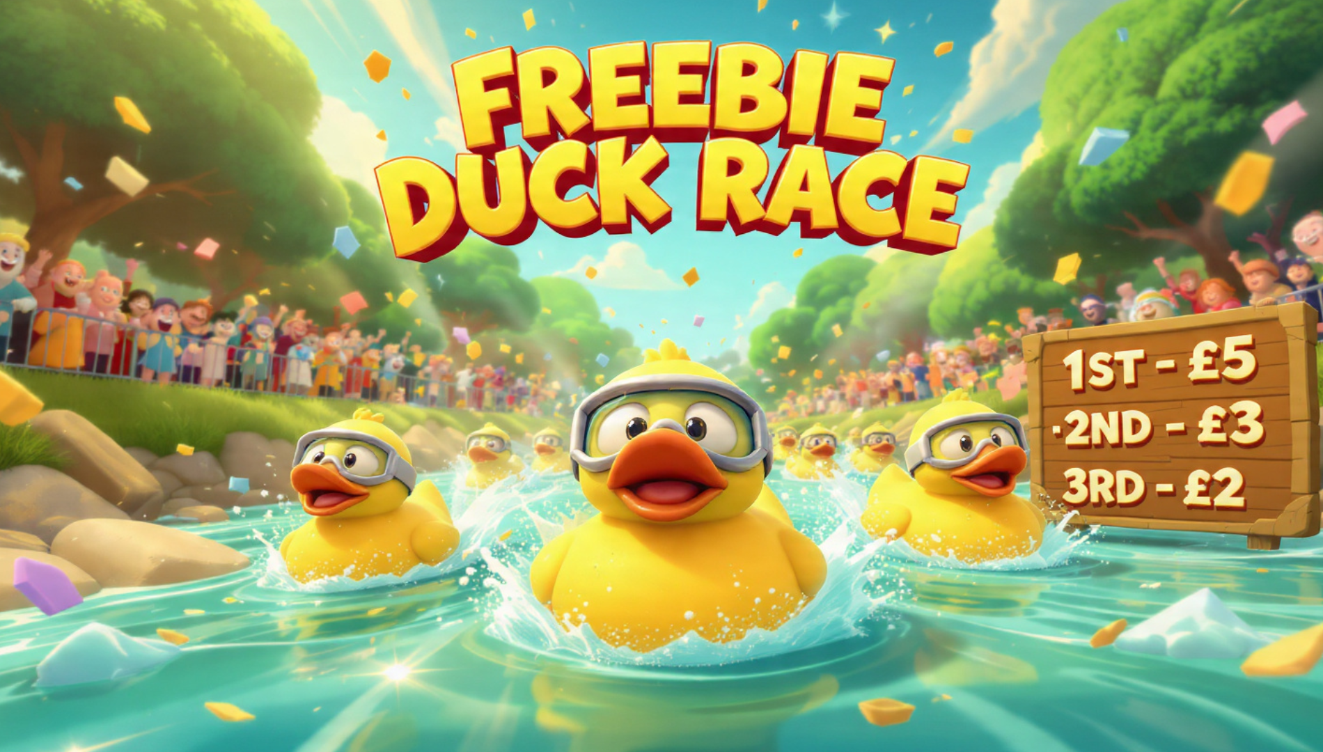 FREEBIE DUCK RACE #4