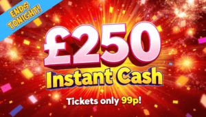 Exciting prize pot with £250 instant cash for winners at Prize Pot Pigs.